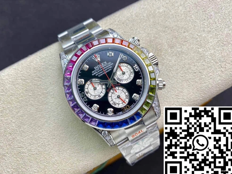 RBOW Dial Cosmograph Diamond-set 116599 JH Factory Rolex Daytona 0423